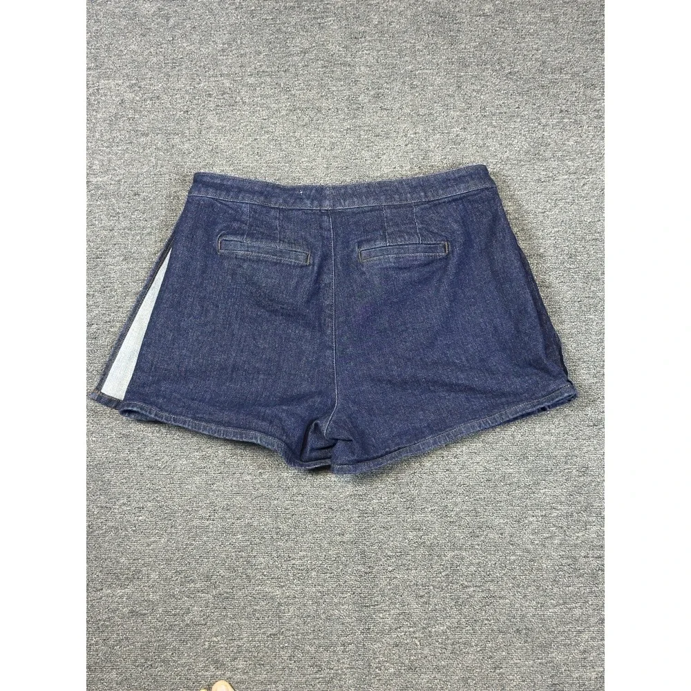 Belle Isle by Torrid Pleated‎ Denim Skort Women's Size 12 (34x4